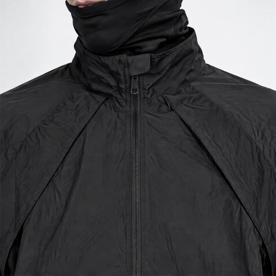 Brume - Unisex Water-Repellent & Windproof Stand-Collar Lightweight Jacket - Black
