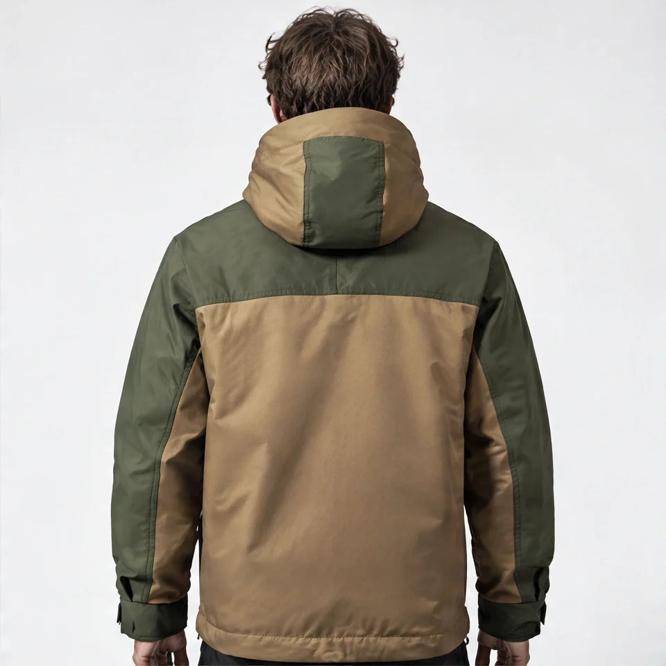 Helm - Mens Water-Repellent & Windproof Relaxed Fit Lightweight Jacket - Green