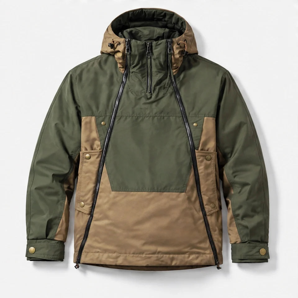 Helm - Mens Water-Repellent & Windproof Relaxed Fit Lightweight Jacket - Green