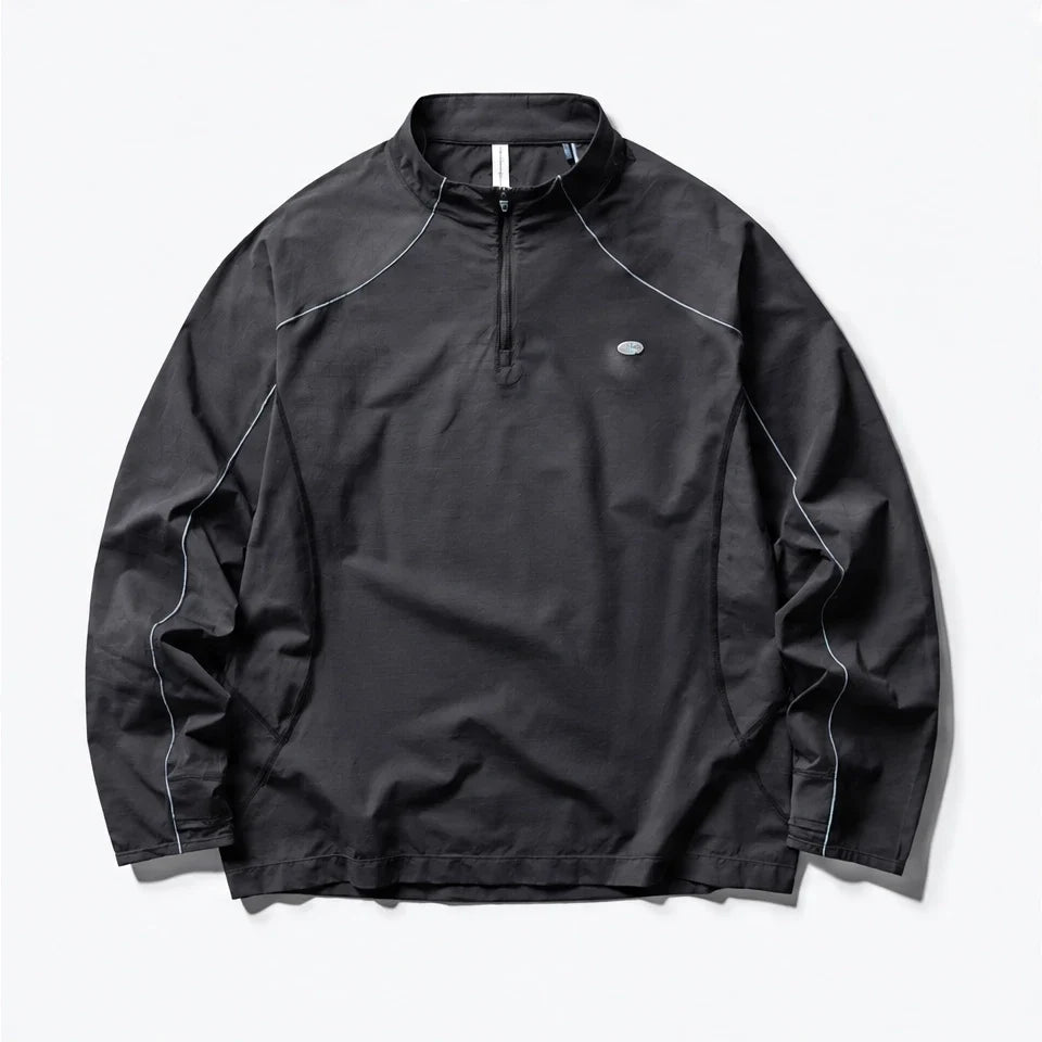 Burn - Unisex Lightweight Quick-Dry Running Jacket - Black