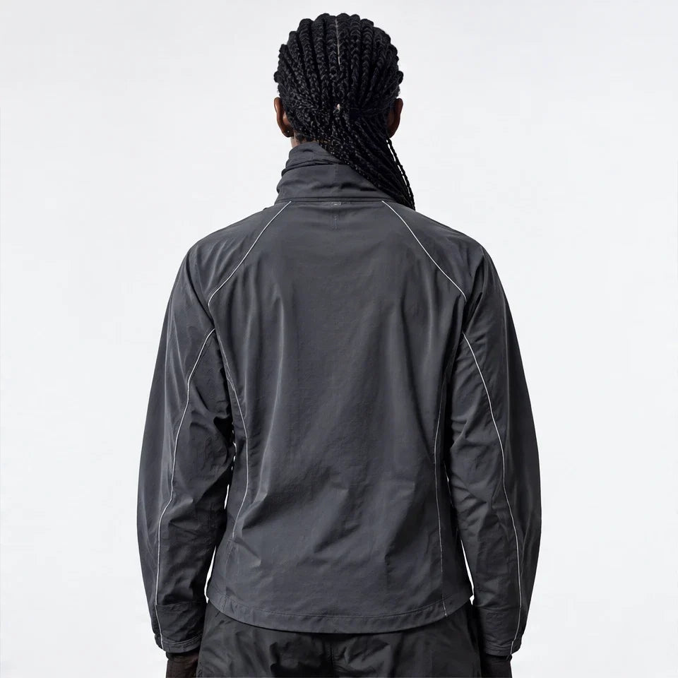 Burn - Unisex Lightweight Quick-Dry Running Jacket - Grey