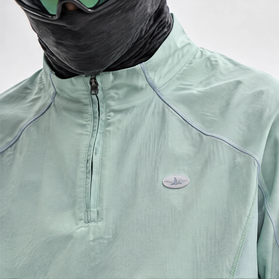 Burn - Unisex Lightweight Quick-Dry Running Jacket - Mint Green