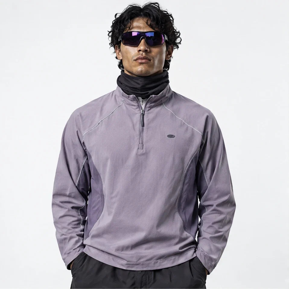 Burn - Unisex Lightweight Quick-Dry Running Jacket - Mist Purple