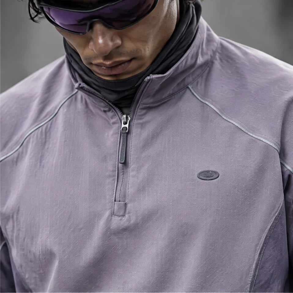 Burn - Unisex Lightweight Quick-Dry Running Jacket - Mist Purple