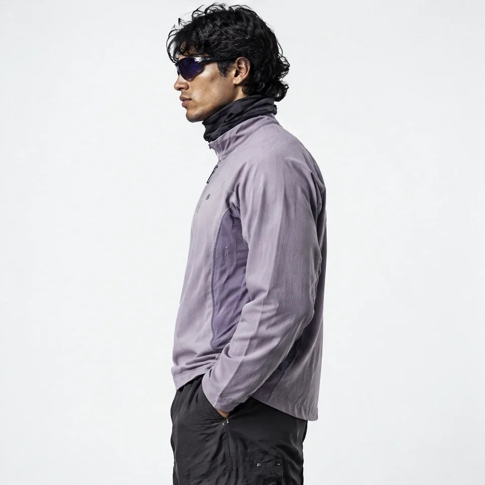 Burn - Unisex Lightweight Quick-Dry Running Jacket - Mist Purple