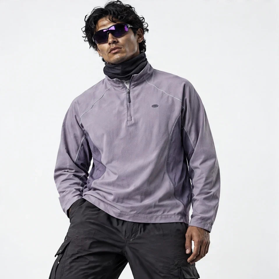Burn - Unisex Lightweight Quick-Dry Running Jacket - Mist Purple