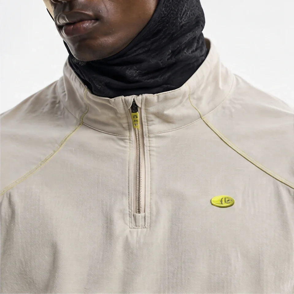 Burn - Unisex Lightweight Quick-Dry Running Jacket - Off-white