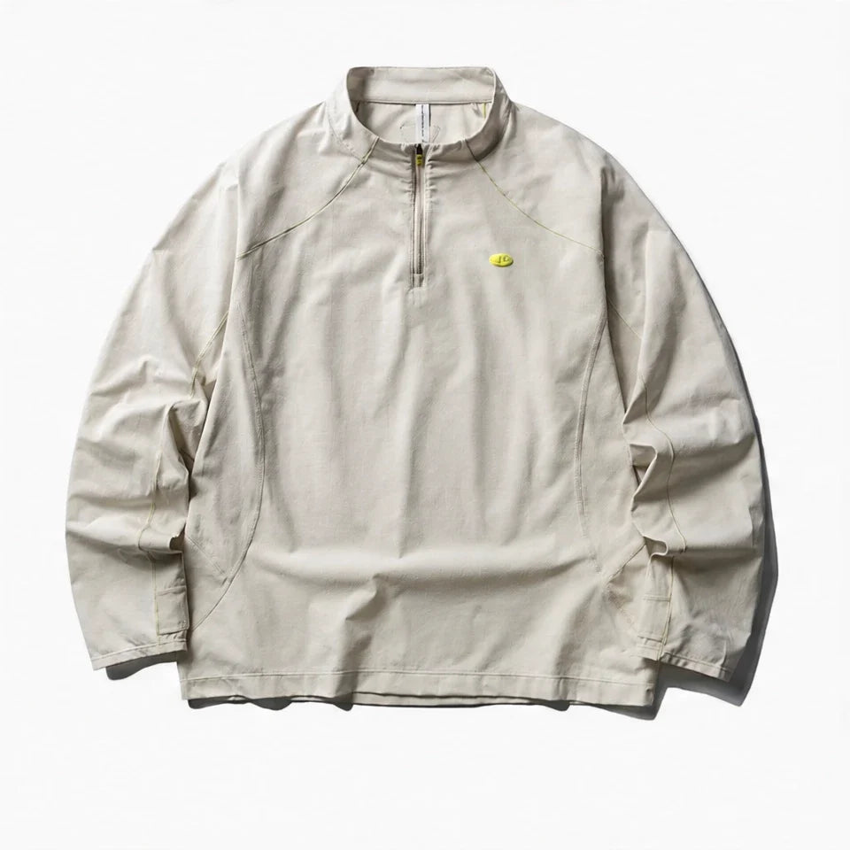 Burn - Unisex Lightweight Quick-Dry Running Jacket - Off-white