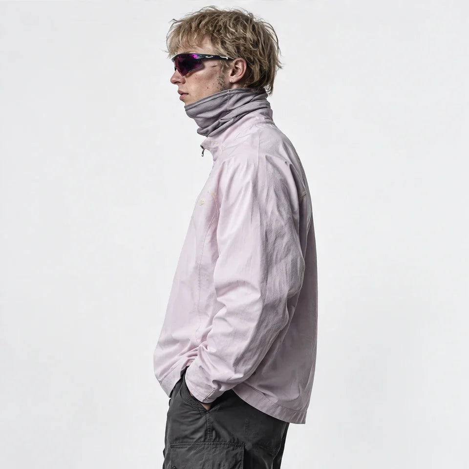 Burn - Unisex Lightweight Quick-Dry Running Jacket - Pink
