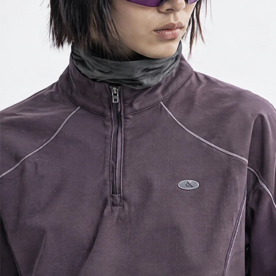 Burn - Unisex Lightweight Quick-Dry Running Jacket - Purple
