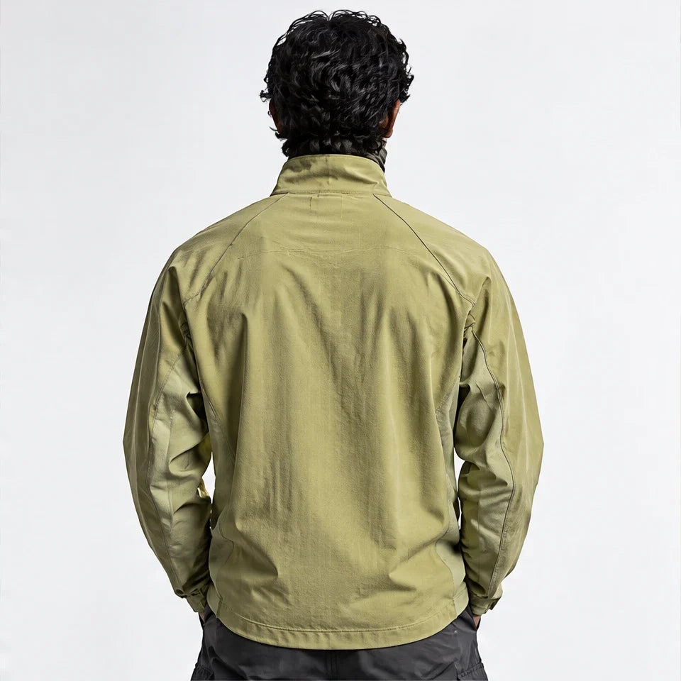 Burn - Unisex Lightweight Quick-Dry Running Jacket - Yellow Green