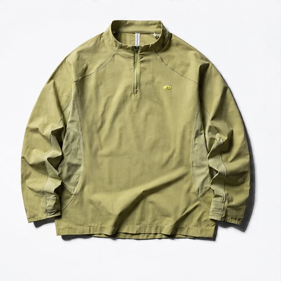 Burn - Unisex Lightweight Quick-Dry Running Jacket - Yellow Green