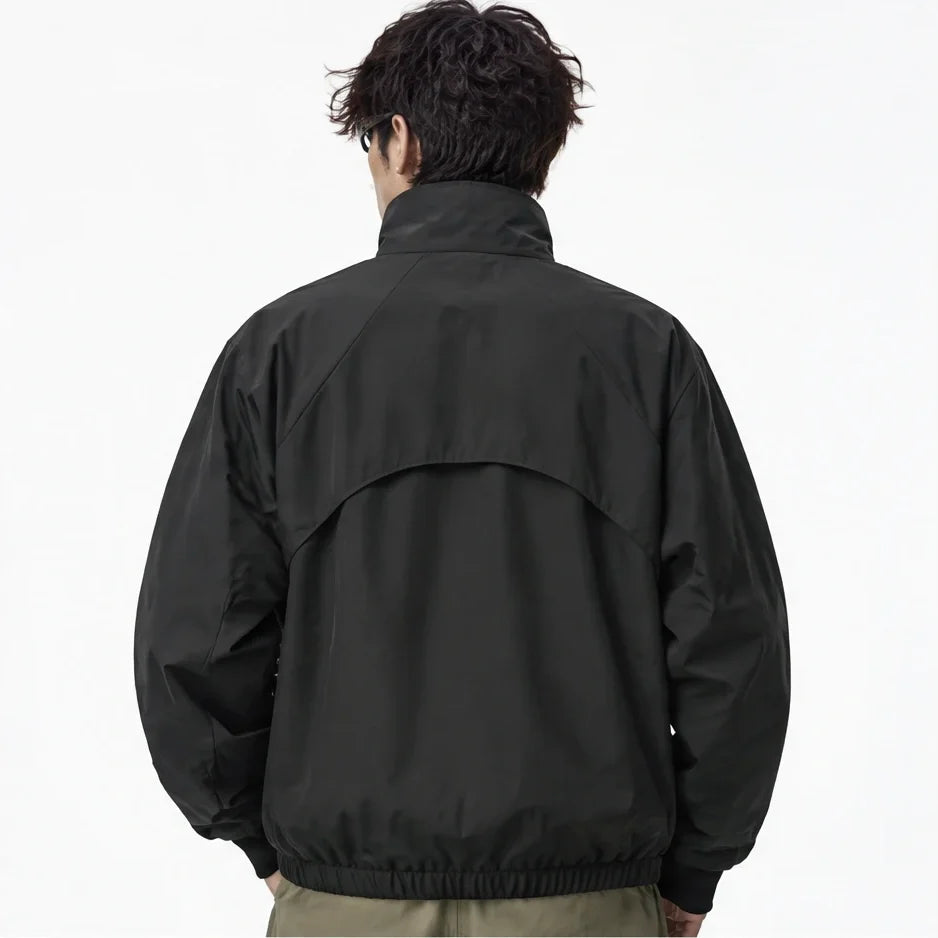 Blink - Mens Water-Repellent & Windproof Reflective Lightweight Jacket - Black