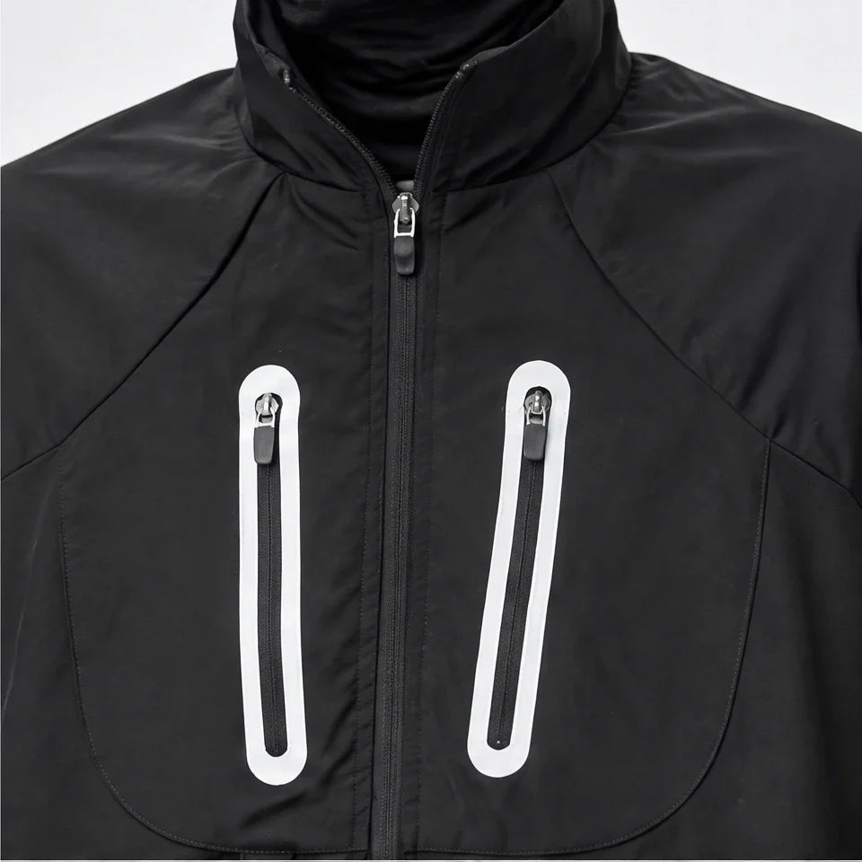 Blink - Mens Water-Repellent & Windproof Reflective Lightweight Jacket - Black