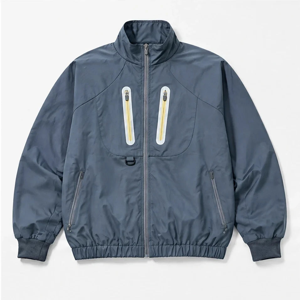 Blink - Mens Water-Repellent & Windproof Reflective Lightweight Jacket - Blue