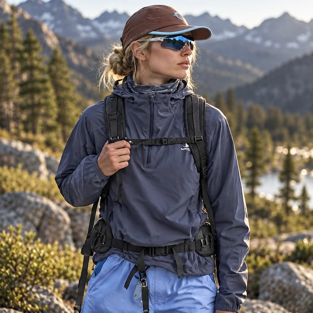 Hoar - Unisex Water-Repellent & Windproof Hooded Lightweight Jacket - Grey