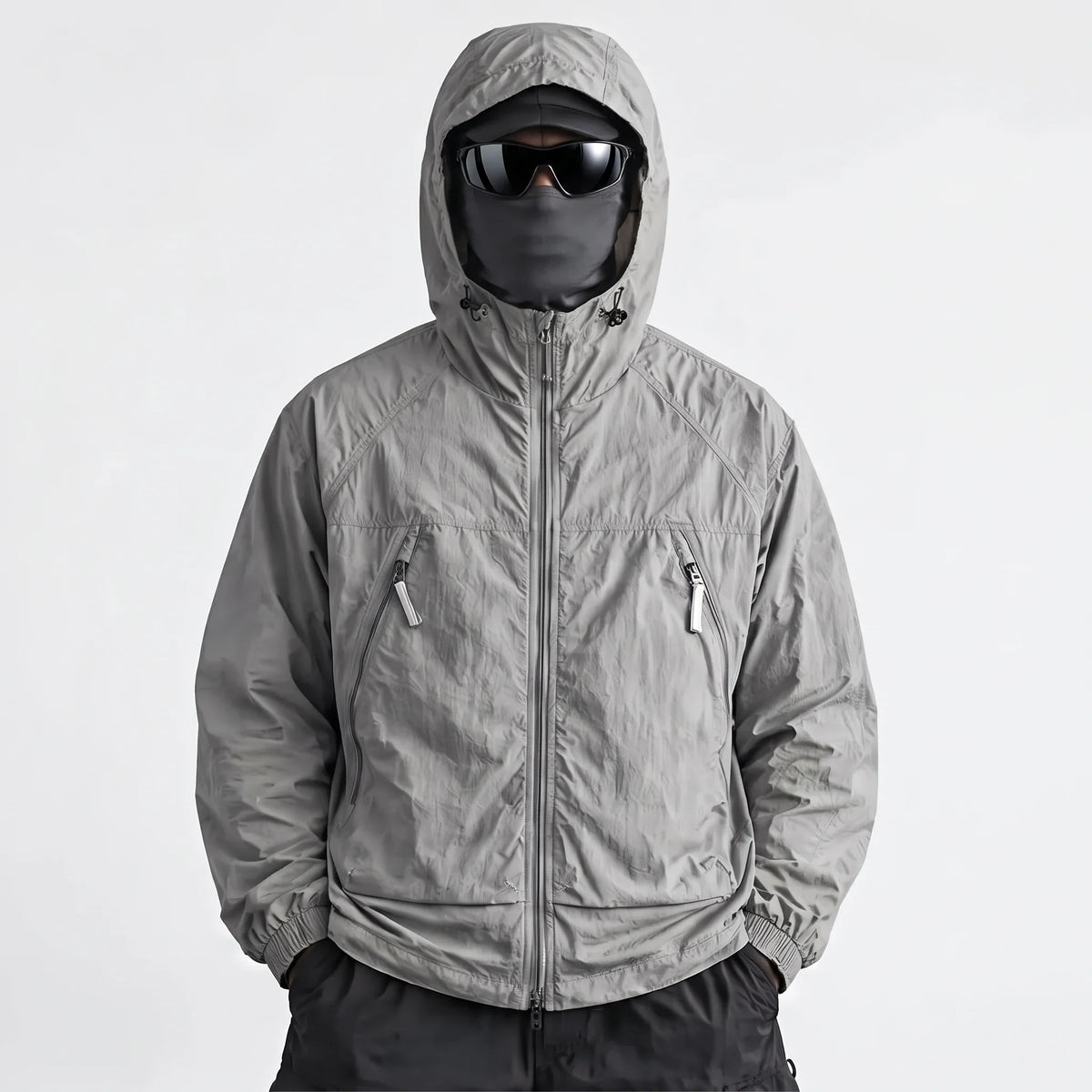Drift - Unisex Water-Repellent & Windproof Mesh-Vent Lightweight Jacket - Grey