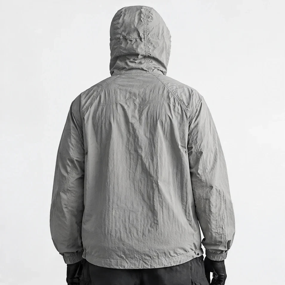 Drift - Unisex Water-Repellent & Windproof Mesh-Vent Lightweight Jacket - Grey