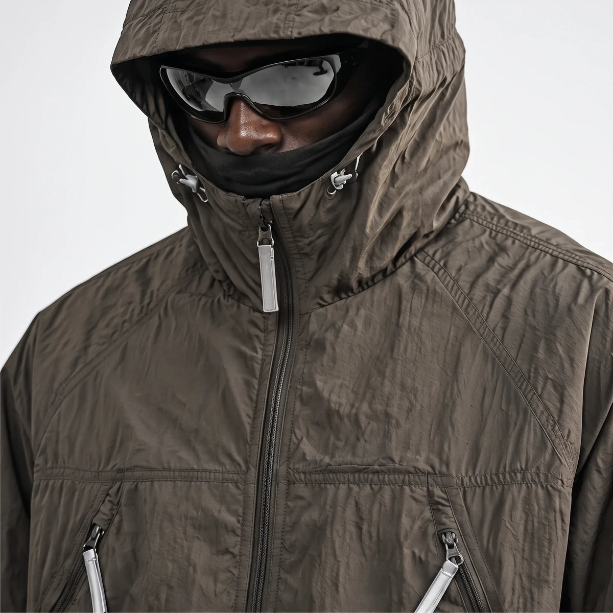 Drift - Unisex Water-Repellent & Windproof Mesh-Vent Lightweight Jacket - Military Green