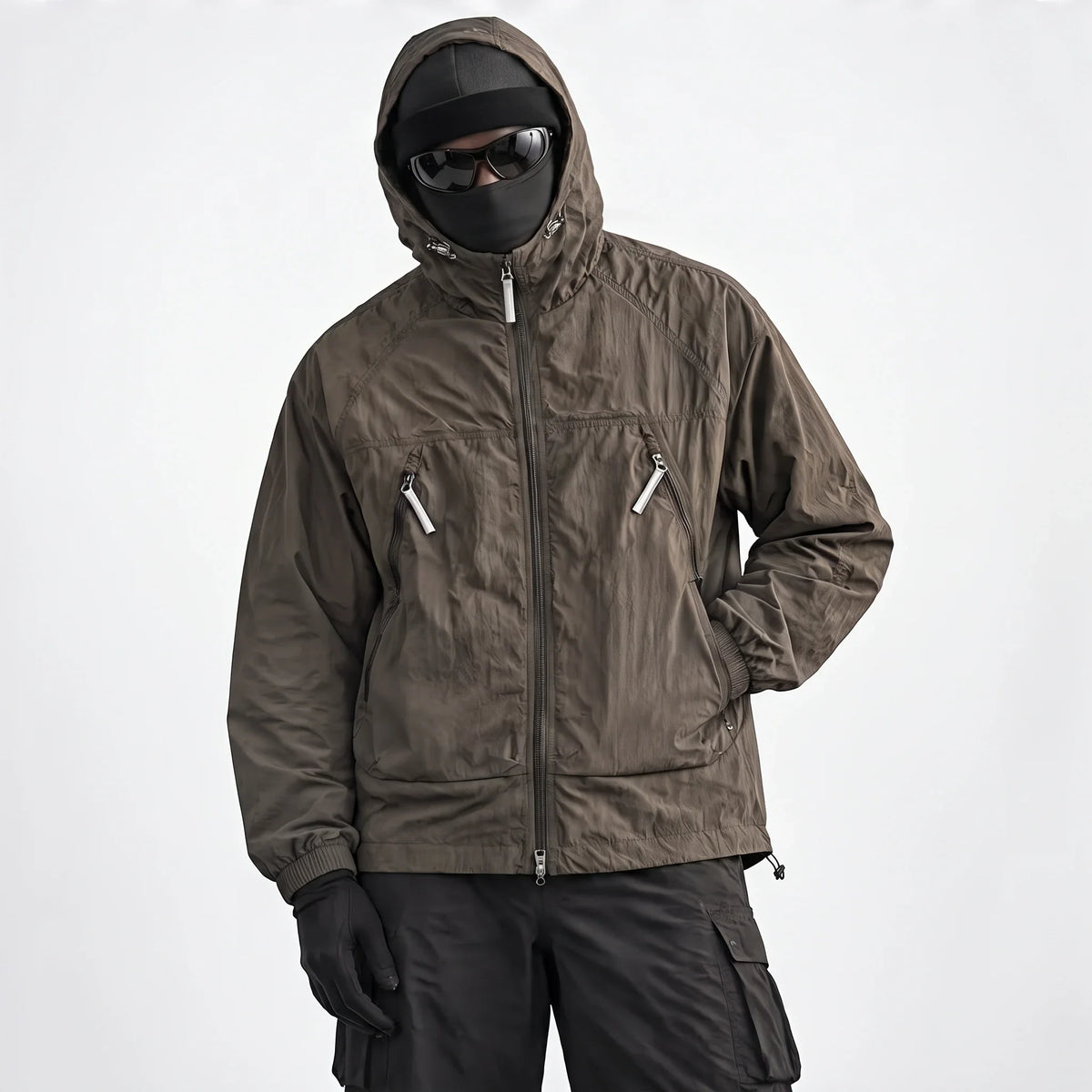 Drift - Unisex Water-Repellent & Windproof Mesh-Vent Lightweight Jacket - Military Green