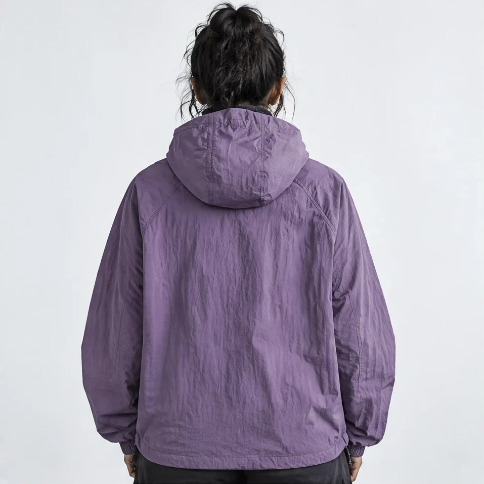 Drift - Unisex Water-Repellent & Windproof Mesh-Vent Lightweight Jacket - Purple