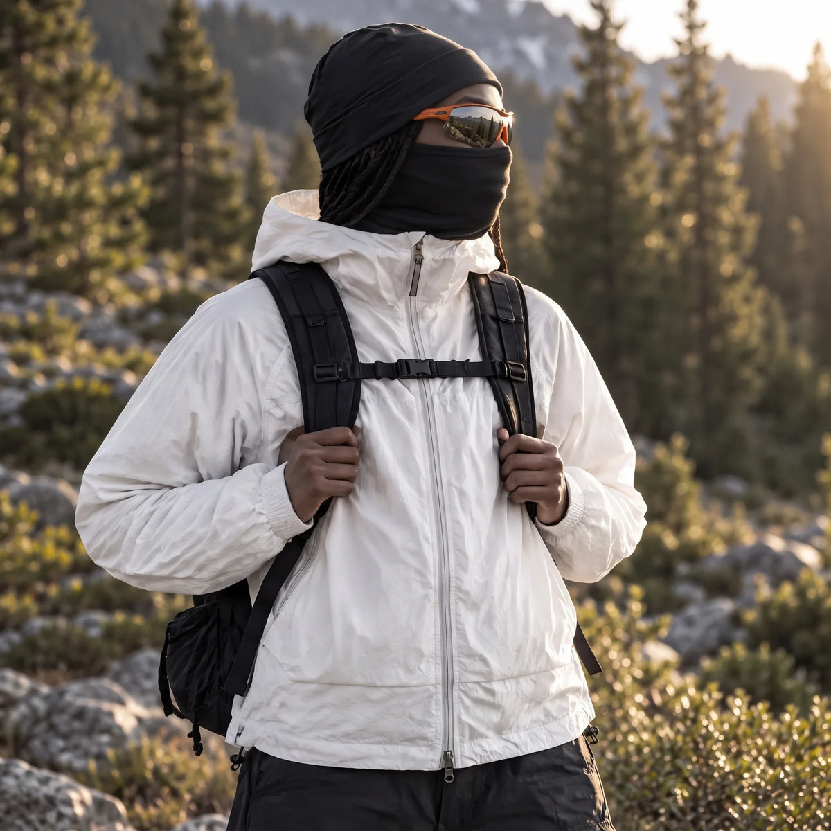 Drift - Unisex Water-Repellent & Windproof Mesh-Vent Lightweight Jacket - White