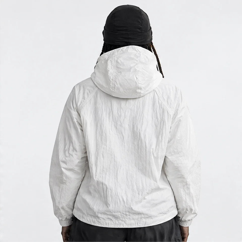 Drift - Unisex Water-Repellent & Windproof Mesh-Vent Lightweight Jacket - White