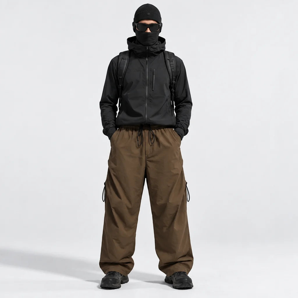 Ghyll - Unisex Water-Repellent & Quick-Dry Cargo Fit Hiking Trousers - Brown