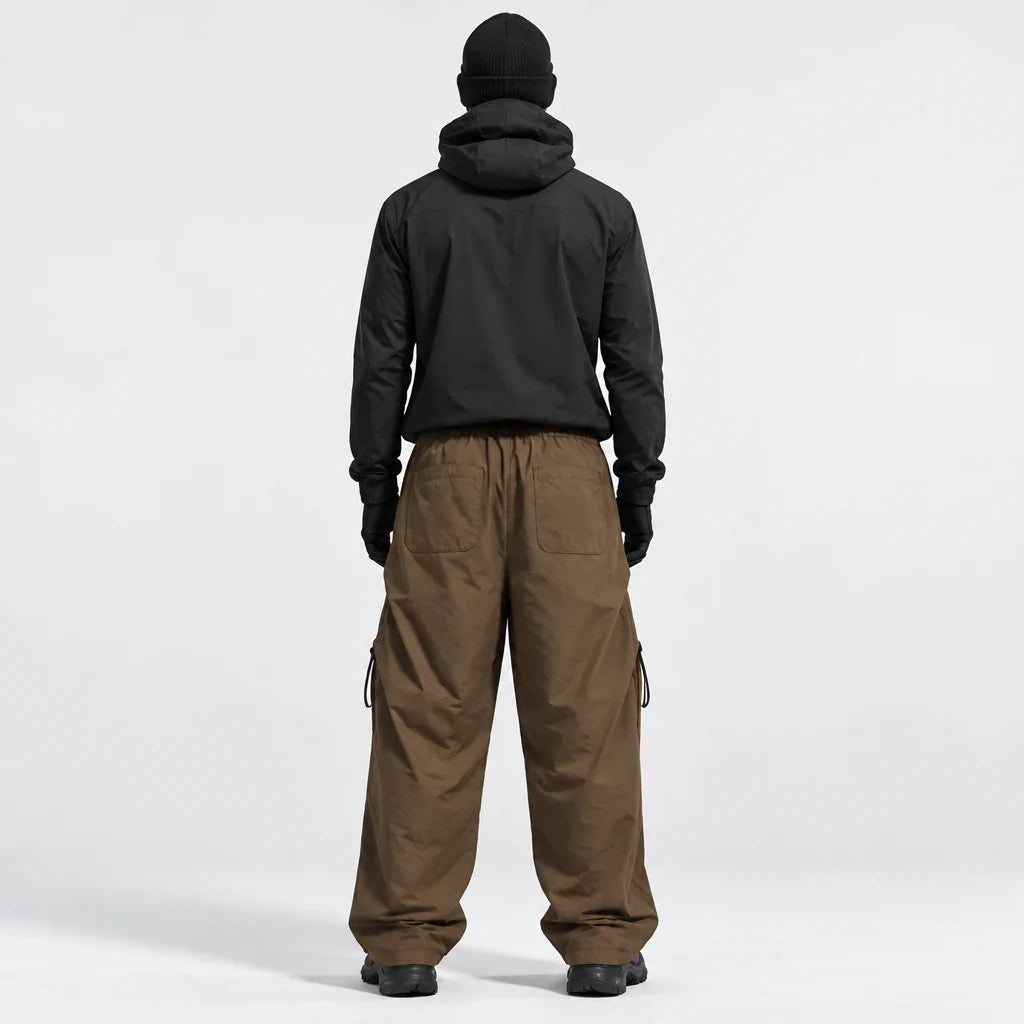 Ghyll - Unisex Water-Repellent & Quick-Dry Cargo Fit Hiking Trousers - Brown