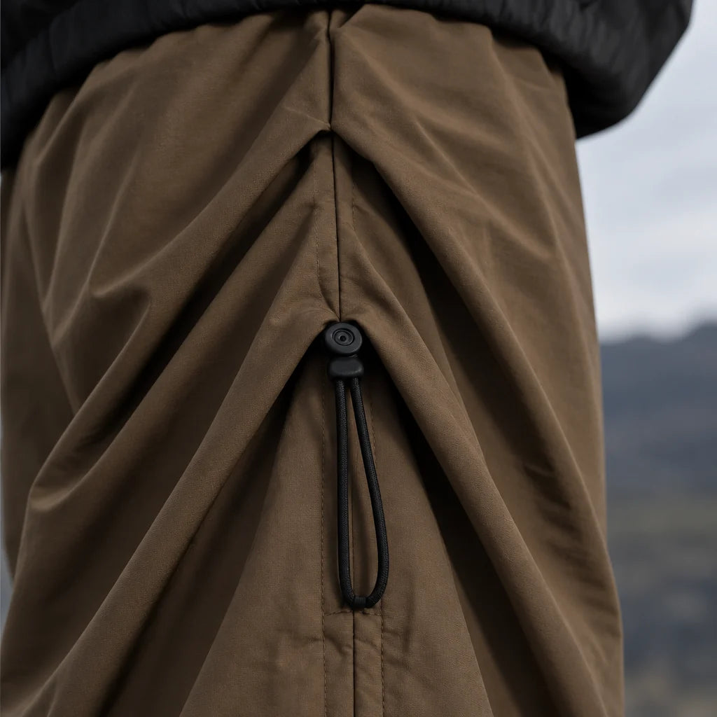 Ghyll - Unisex Water-Repellent & Quick-Dry Cargo Fit Hiking Trousers - Brown