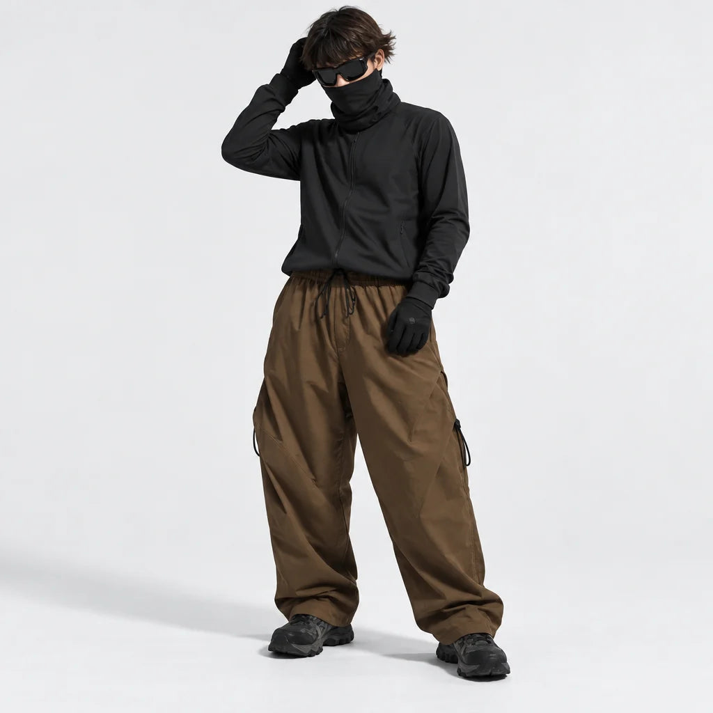 Ghyll - Unisex Water-Repellent & Quick-Dry Cargo Fit Hiking Trousers - Brown