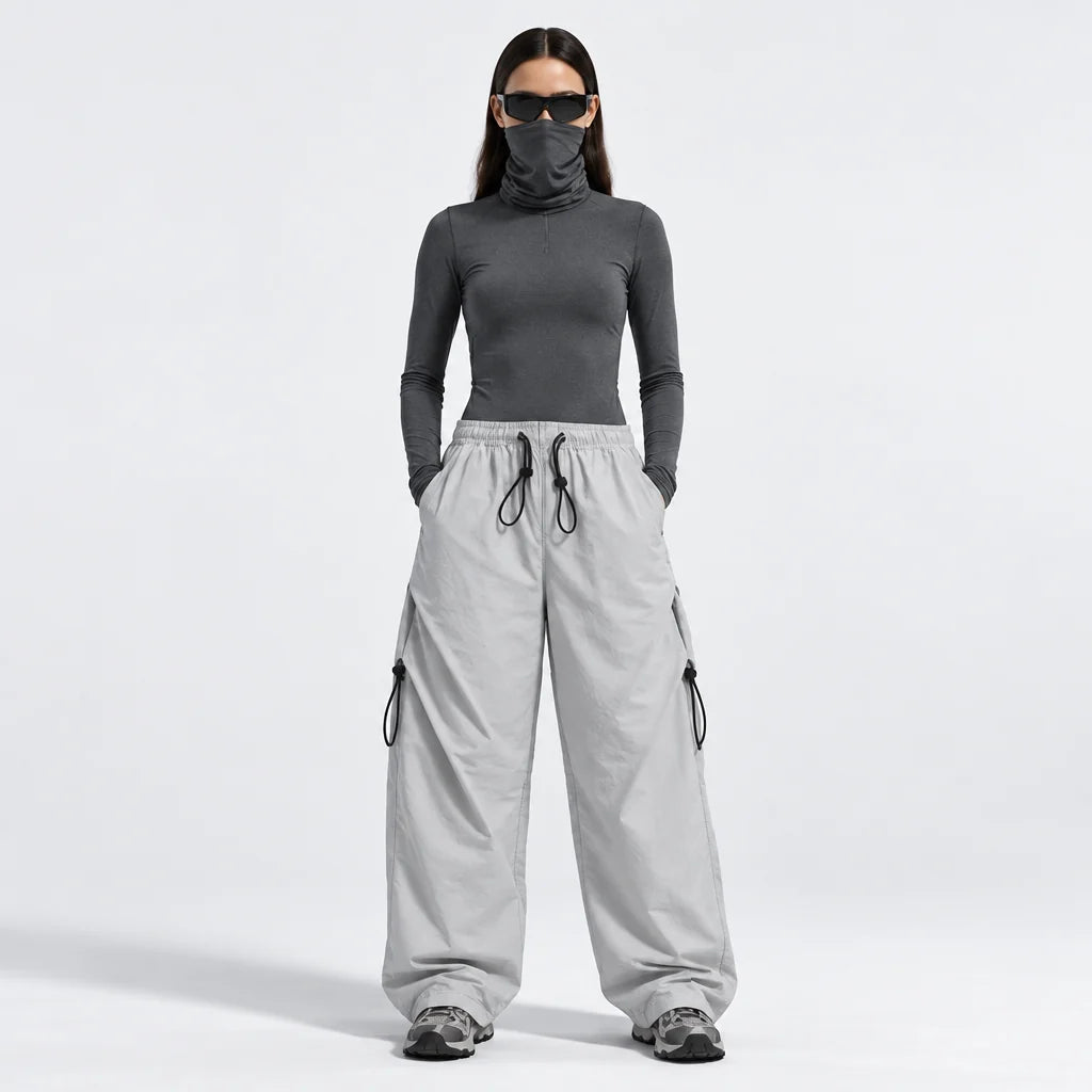 Ghyll - Unisex Water-Repellent & Quick-Dry Cargo Fit Hiking Trousers - Light Grey