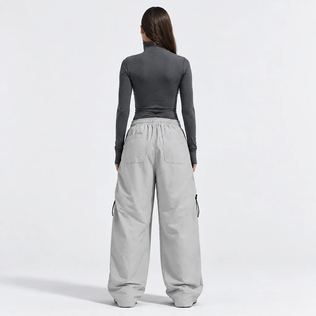 Ghyll - Unisex Water-Repellent & Quick-Dry Cargo Fit Hiking Trousers - Light Grey