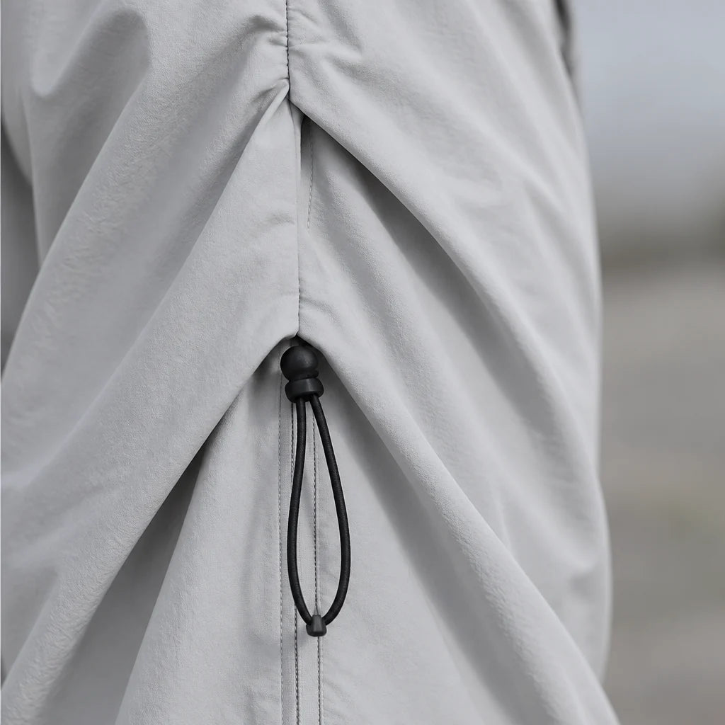 Ghyll - Unisex Water-Repellent & Quick-Dry Cargo Fit Hiking Trousers - Light Grey