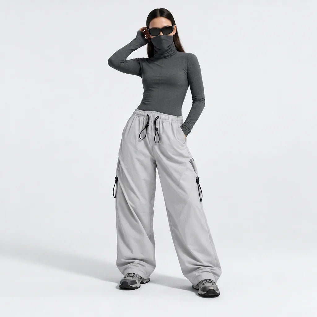 Ghyll - Unisex Water-Repellent & Quick-Dry Cargo Fit Hiking Trousers - Light Grey