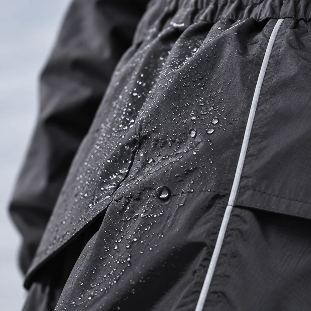 Brow - Unisex Water-Repellent & Quick-Dry Wide-Leg Hiking Trousers - Dark Grey