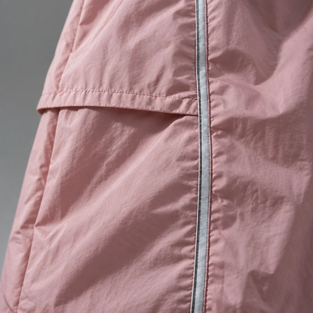 Brow - Unisex Water-Repellent & Quick-Dry Wide-Leg Hiking Trousers - Pink