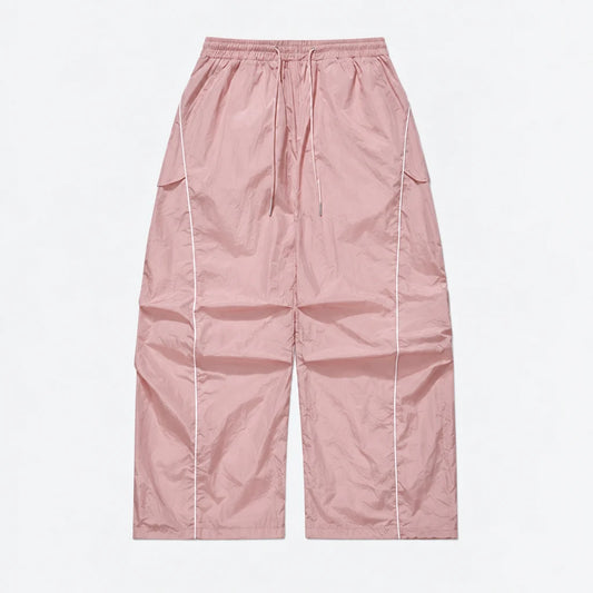 Brow - Unisex Water-Repellent & Quick-Dry Wide-Leg Hiking Trousers - Pink