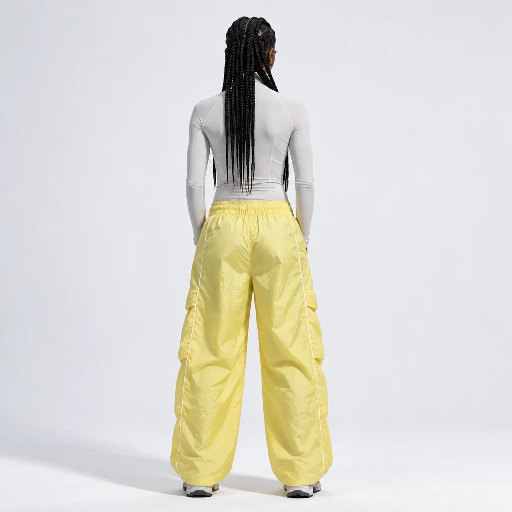 Brow - Unisex Water-Repellent & Quick-Dry Wide-Leg Hiking Trousers - Yellow