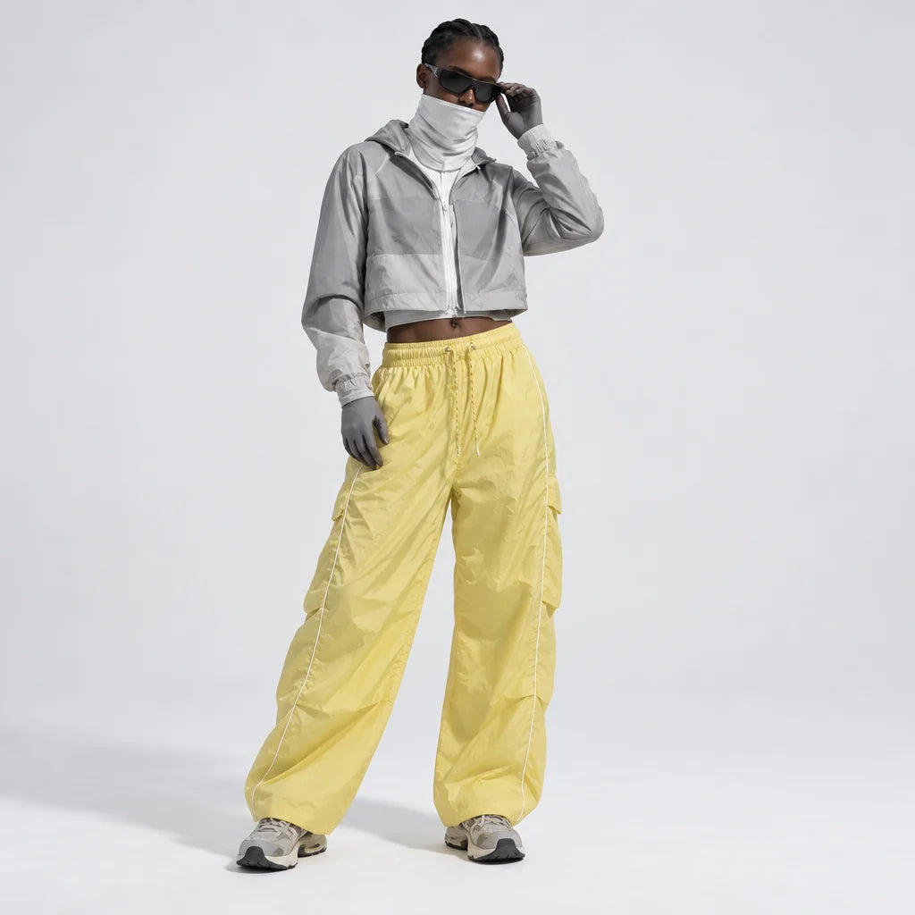 Brow - Unisex Water-Repellent & Quick-Dry Wide-Leg Hiking Trousers - Yellow