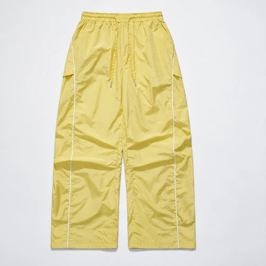 Brow - Unisex Water-Repellent & Quick-Dry Wide-Leg Hiking Trousers - Yellow