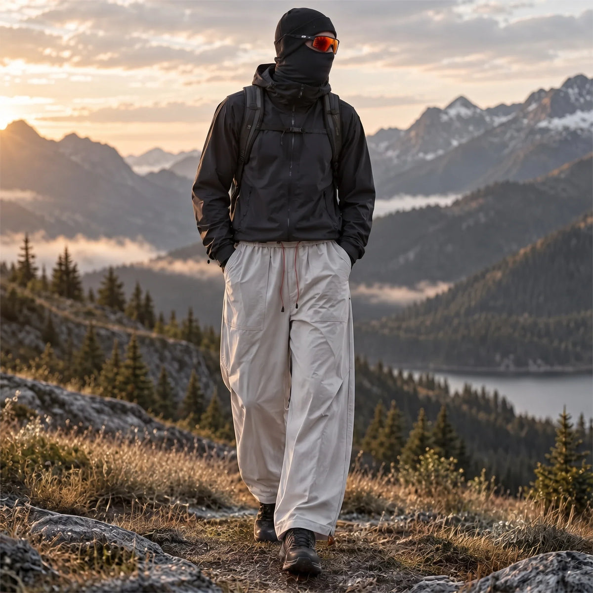 Dodd - Unisex Water-Repellent & Quick-Dry Relaxed Fit Hiking Trousers - Apricot