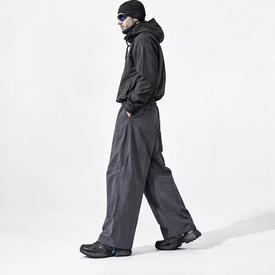 Dodd - Unisex Water-Repellent & Quick-Dry Relaxed Fit Hiking Trousers - Dark Grey