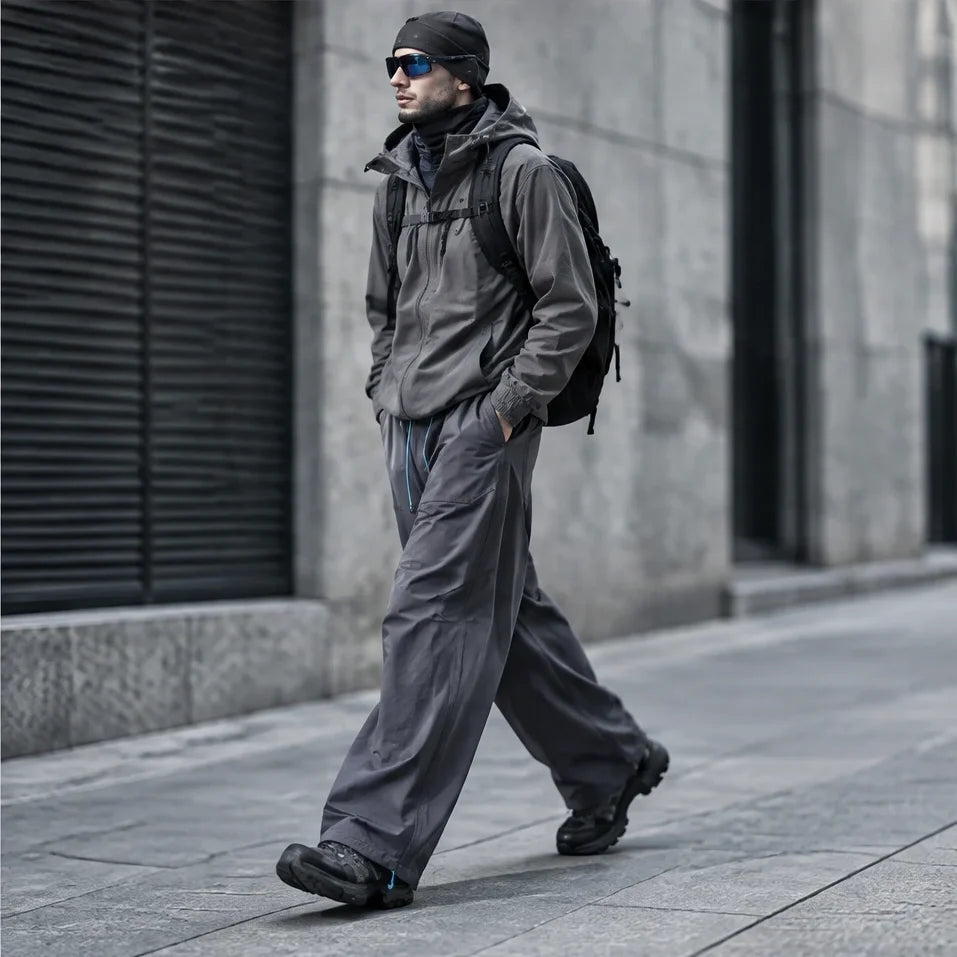 Dodd - Unisex Water-Repellent & Quick-Dry Relaxed Fit Hiking Trousers - Dark Grey