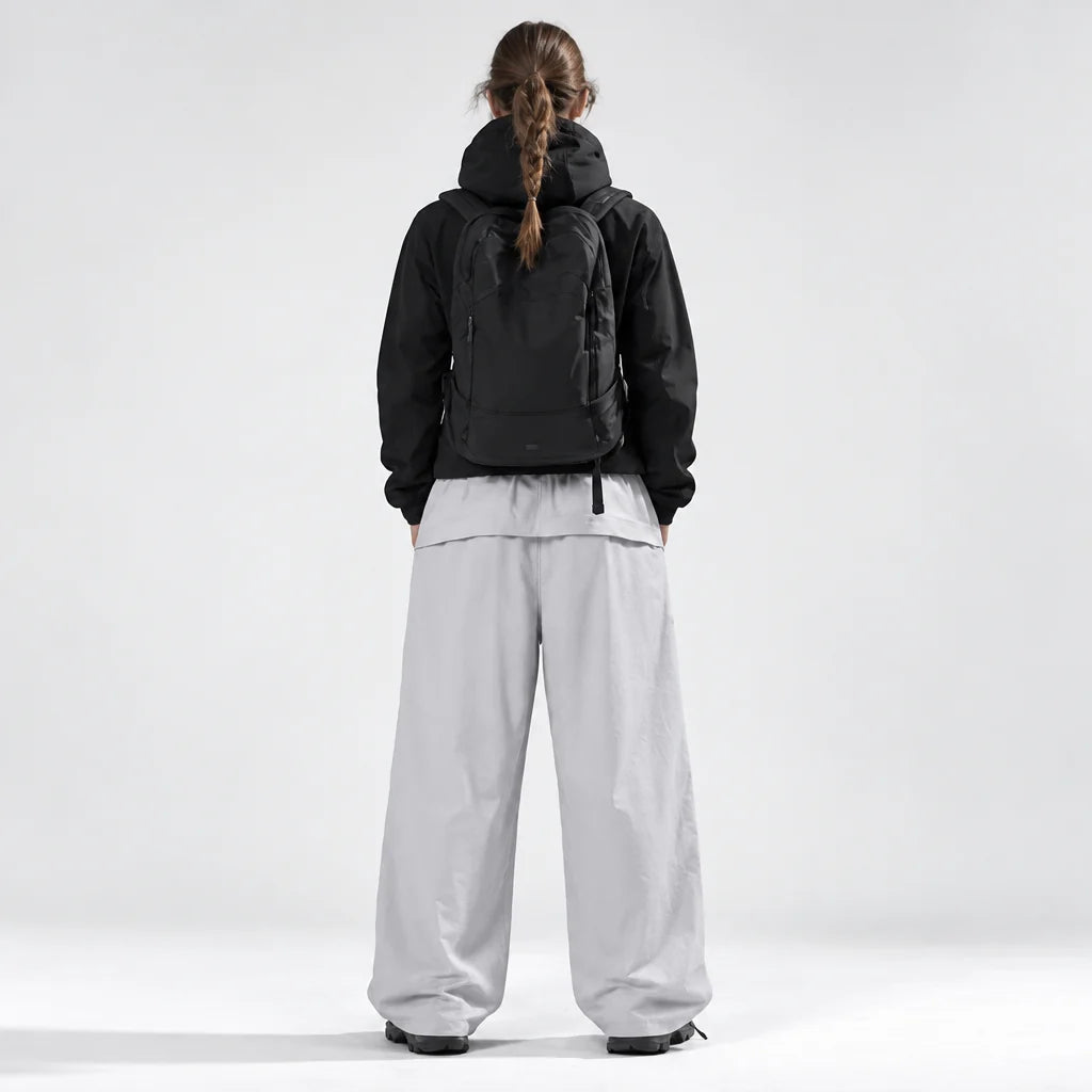 Weald - Unisex Water-Repellent & Quick-Dry Wide-Leg Hiking Trousers - Light Grey