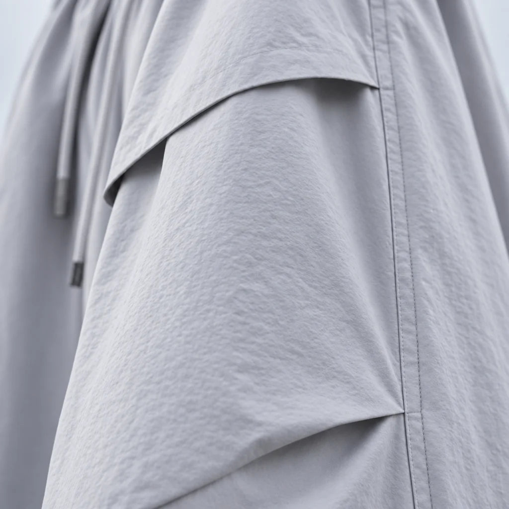 Weald - Unisex Water-Repellent & Quick-Dry Wide-Leg Hiking Trousers - Light Grey