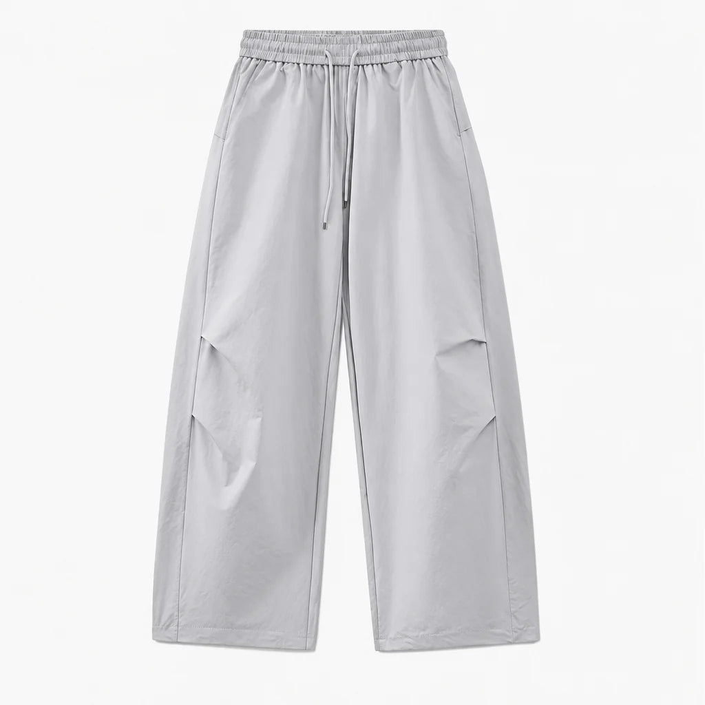 Weald - Unisex Water-Repellent & Quick-Dry Wide-Leg Hiking Trousers - Light Grey