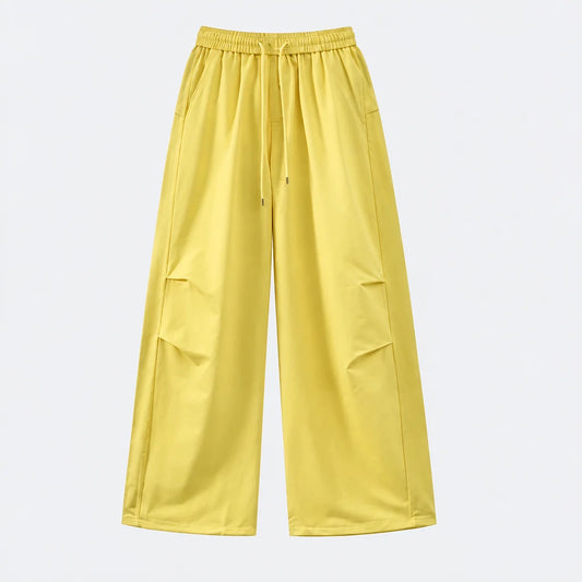 Weald - Unisex Water-Repellent & Quick-Dry Wide-Leg Hiking Trousers - Yellow