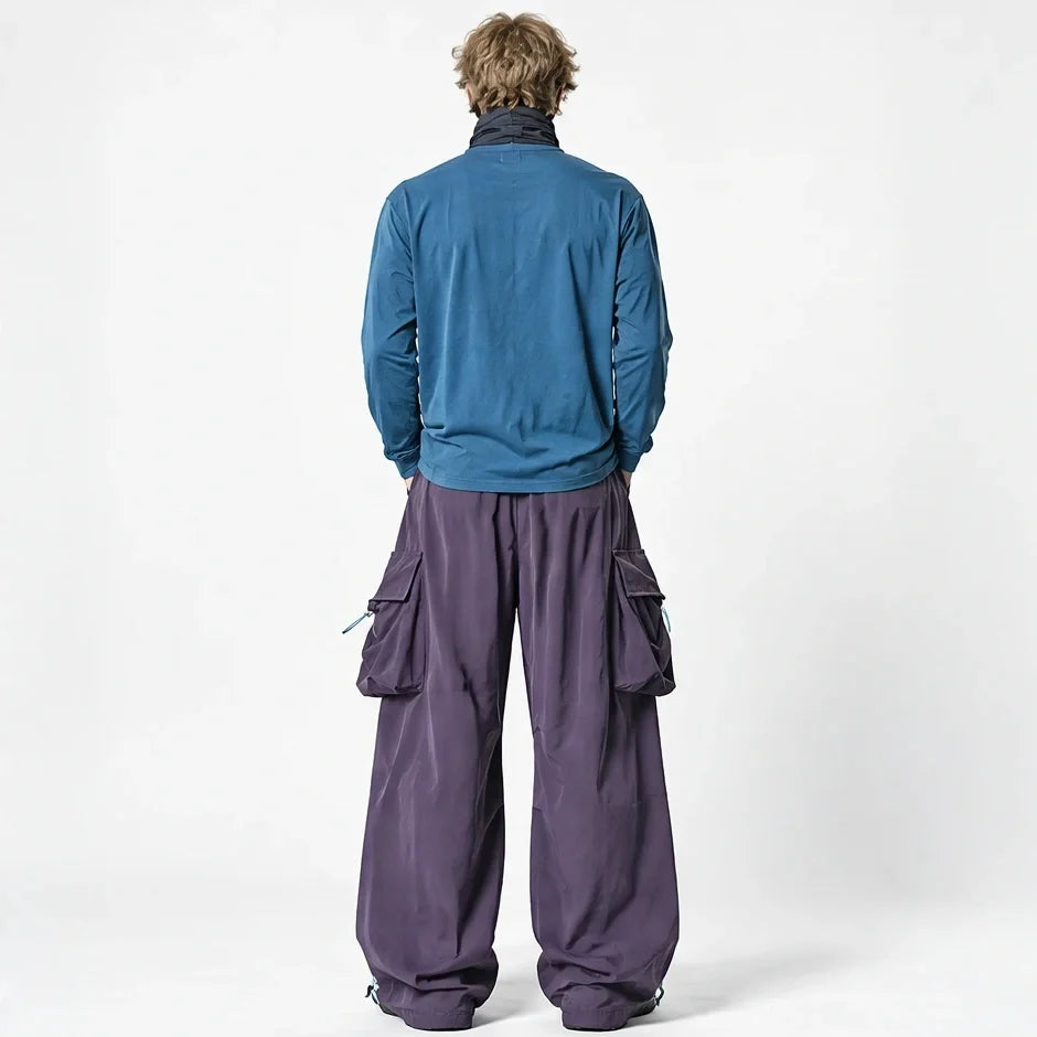 Ling - Unisex Water-Repellent & Quick-Dry UPF50+ Hiking Trousers - Deep Purple