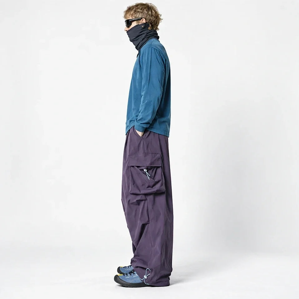 Ling - Unisex Water-Repellent & Quick-Dry UPF50+ Hiking Trousers - Deep Purple